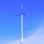 Diamond D303 Antena de base para recepción 0.5 a 200 MHz